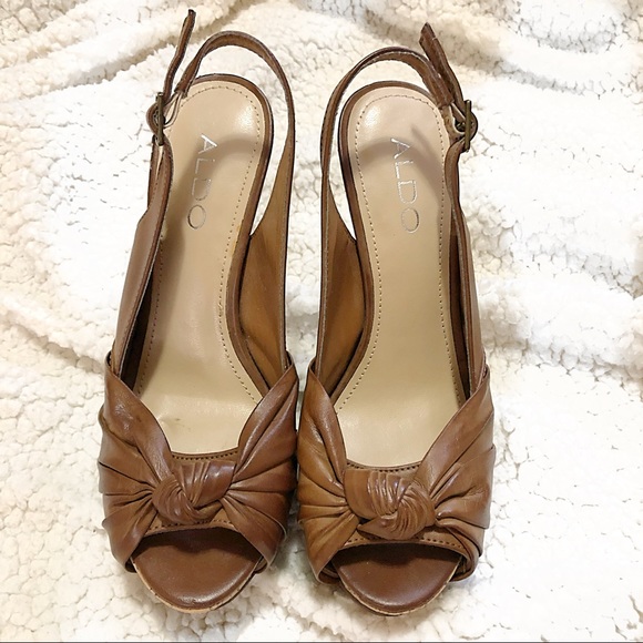 Aldo Platform Peep Toe Heels - Picture 5 of 5